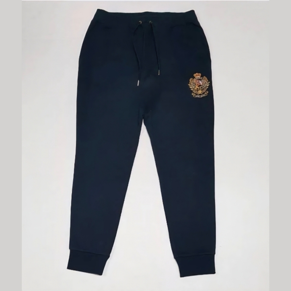 Polo Ralph Lauren Navy Blue Crest Joggers